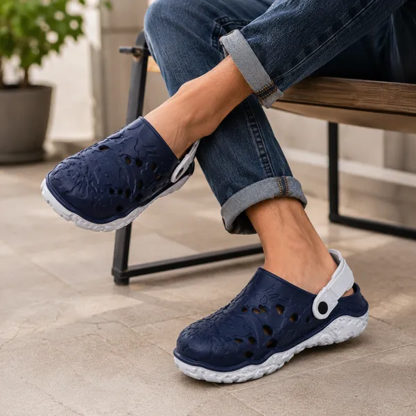 CLEAT_Men's_Lightweight_EVA_Clogs_|_Comfortable_Slip-On_Garden_Clogs_with_Adjustable_Back_Strap_|_Breathable,_Water-Resistant,_Anti-Slip_Casual_Comfort_Footwear