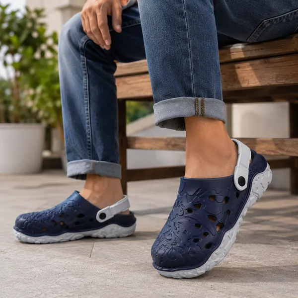 CLEAT_Men's_Lightweight_EVA_Clogs_|_Comfortable_Slip-On_Garden_Clogs_with_Adjustable_Back_Strap_|_Breathable,_Water-Resistant,_Anti-Slip_Casual_Comfort_Footwear