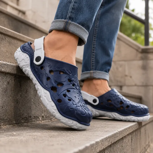 CLEAT_Men's_Lightweight_EVA_Clogs_|_Comfortable_Slip-On_Garden_Clogs_with_Adjustable_Back_Strap_|_Breathable,_Water-Resistant,_Anti-Slip_Casual_Comfort_Footwear