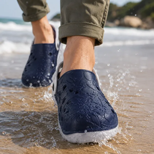 CLEAT_Men's_Lightweight_EVA_Clogs_|_Comfortable_Slip-On_Garden_Clogs_with_Adjustable_Back_Strap_|_Breathable,_Water-Resistant,_Anti-Slip_Casual_Comfort_Footwear