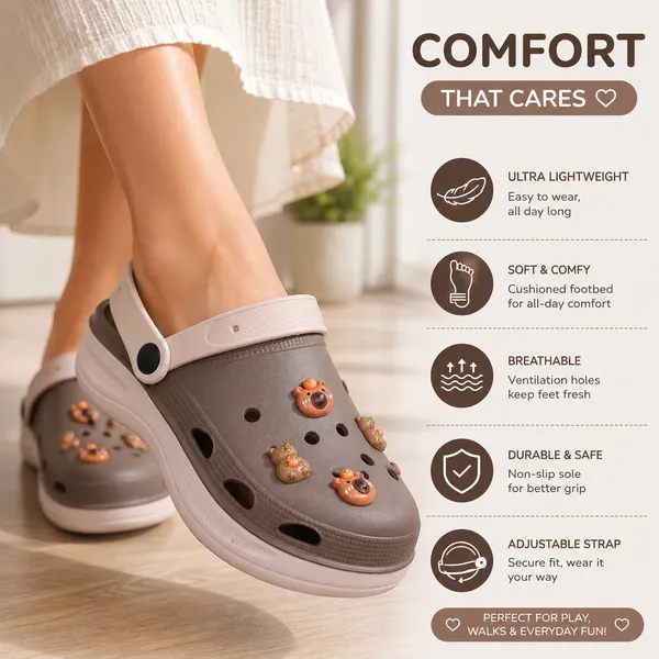 CLEAT_Women's_Soft_Cushioned_Lightweight_Clogs_|_Comfortable_Slip-On_Garden_Clogs_with_Adjustable_Back_Strap_|_Breathable_Anti-Slip_Walking_&_Everyday_Comfort_Footwear