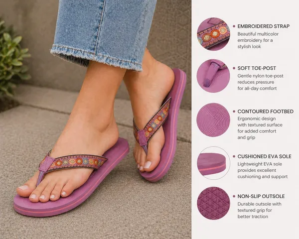 Cleat_Women_Fashion_Flip_Flops_Comfortable_Cushioned_Slippers_Anti_Skid_Sole_Lightweight_Design