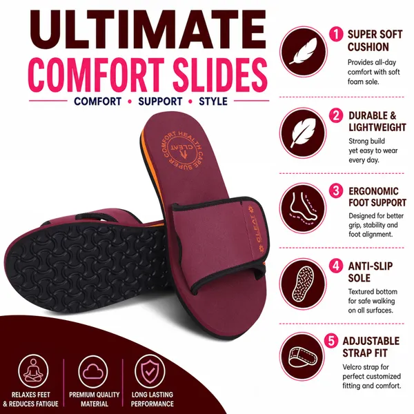 Cleat_Women_Fashion_Flip_Flops_Comfortable_Cushioned_Slippers_Anti_Skid_Sole_Lightweight_Design