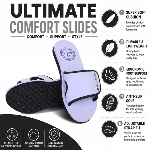 Cleat_Women_Fashion_Flip_Flops_Comfortable_Cushioned_Slippers_Anti_Skid_Sole_Lightweight_Design