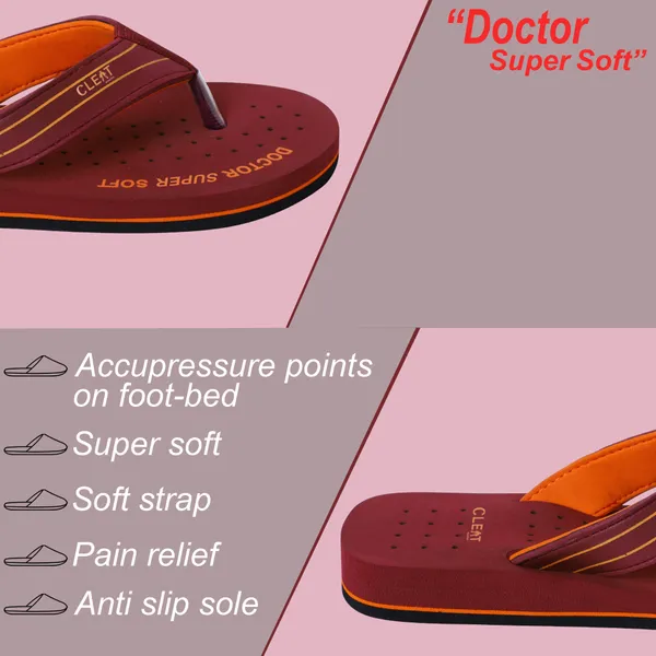 Cleat_Doctor_Super_Soft_Orthopaedic_Women�S_Slippers_Comfortable_Daily_Wear_Flip_Flops_With_Acupressure_Footbed_Anti_Slip_Sole_&_Pain_Relief_Support