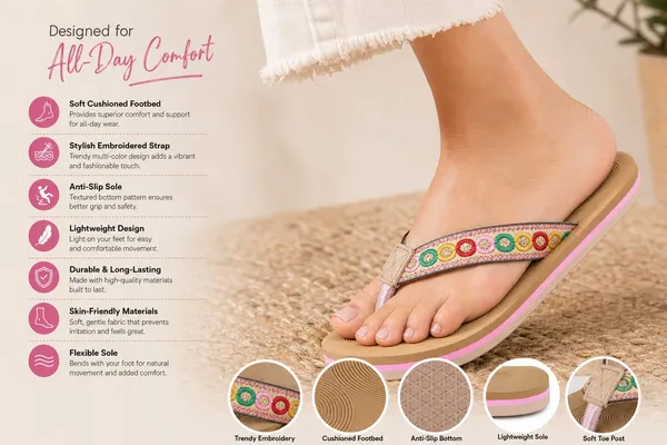 Cleat_Women_Fashion_Flip_Flops_Comfortable_Cushioned_Slippers_Anti_Skid_Sole_Lightweight_Design
