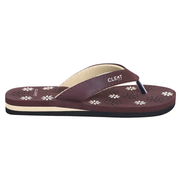Cleat_Women�S_Comfortable_Breathable_Soft_Pu_Slippers_Stylish_Lightweight_Daily_Wear_Flats_For_Ladies_Durable_Non_Slip_Casual_Footwear_For_Home_&_Outdoor_Use
