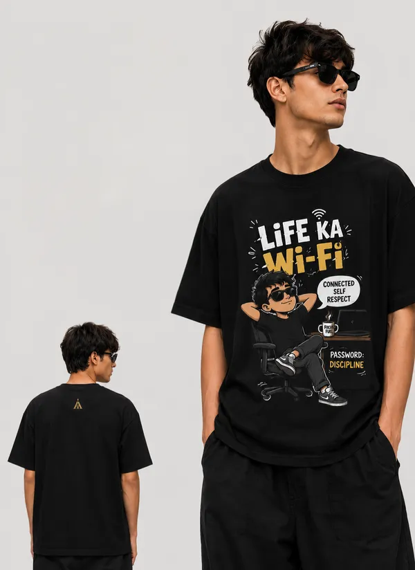 Black_Cotton_Oversized_Graphic_Print_T-Shirt_For_Men
