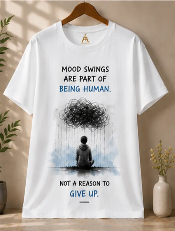 White_Cotton_Graphic_Print_Crew_Neck_T-Shirt_For_Unisex