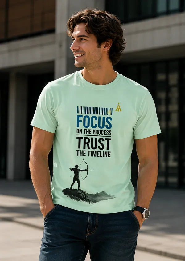 Sea_Green_Cotton_Round_Neck_Printed_T-Shirt_For_Men
