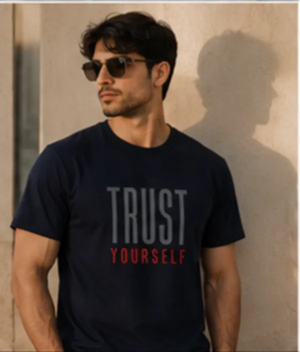 Navy_Cotton_Crew_Neck_Trust_Yourself_Print_T-Shirt_For_Men