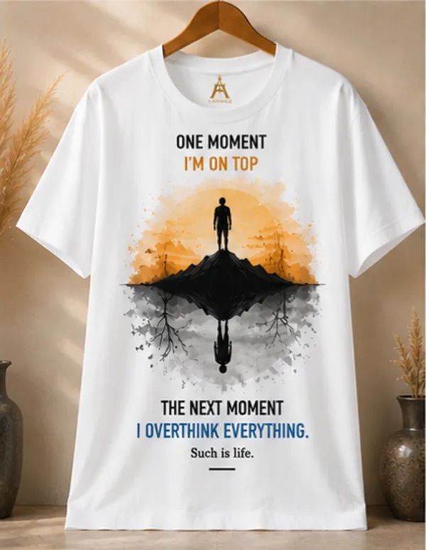 White_Cotton_Printed_Round_Neck_T-Shirt_For_Unisex