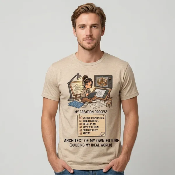Beige_Cotton_Crew_Neck_Graphic_Print_T-Shirt_For_Unisex