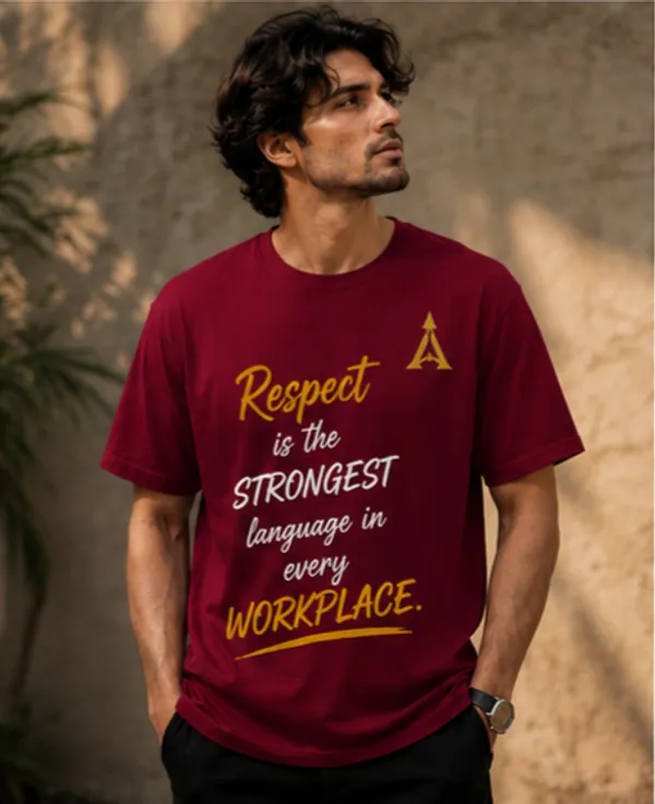Maroon_Cotton_Round_Neck_Printed_T-Shirt_For_Men