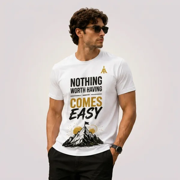 White_Cotton_Regular_Fit_Graphic_Print_T-Shirt_For_Men