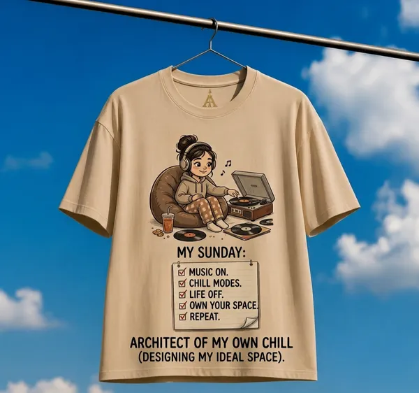 Beige_Cotton_Round_Neck_Graphic_Print_T-Shirt_For_Unisex