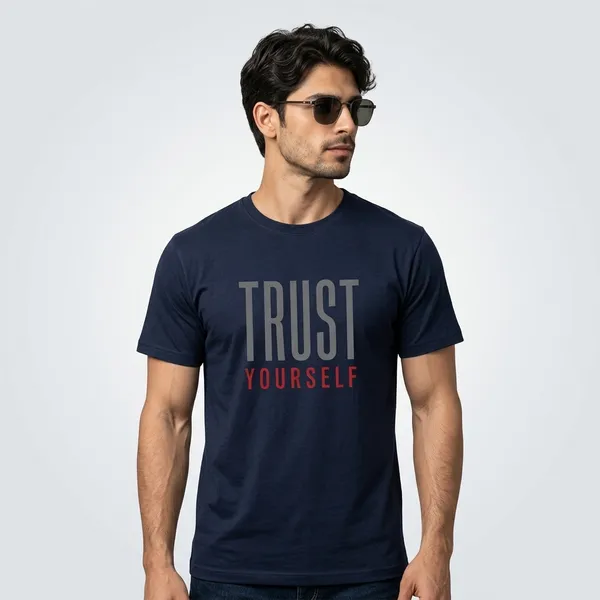 Navy_Cotton_Crew_Neck_Trust_Yourself_Print_T-Shirt_For_Men