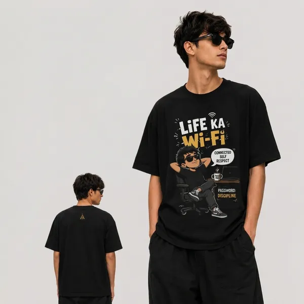 Black_Cotton_Oversized_Graphic_Print_T-Shirt_For_Men