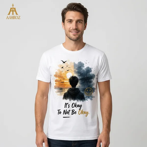 White_Cotton_Round_Neck_Printed_T-Shirt_For_Unisex