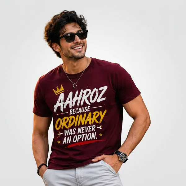 Maroon_Cotton_Printed_Crew_Neck_T-Shirt_For_Men