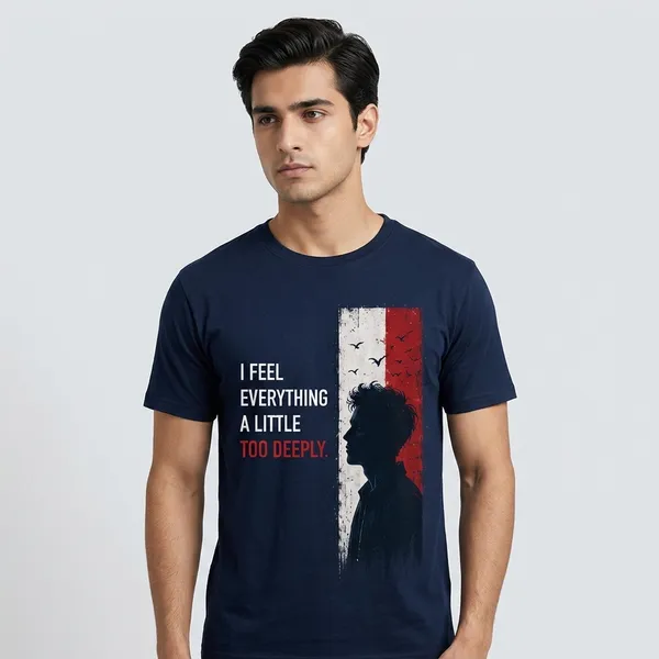 Navy_Cotton_Printed_Round_Neck_T-Shirt_For_Unisex