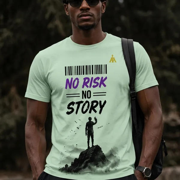 Sea_Green_Cotton_Graphic_Print_Crew_Neck_T-Shirt_For_Men