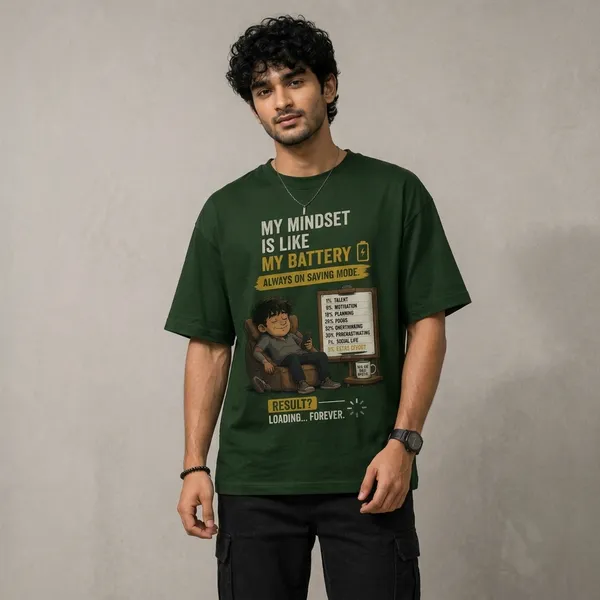 Green_Cotton_Oversized_Printed_T-Shirt_For_Men