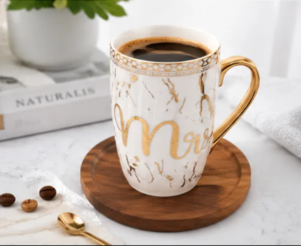 Mr_&_Mrs_Ceramic_Coffee_Mug_Set_of_2_|_White_Marble_Design_with_Gold_Handle_|_Premium_Tea_&_Coffee_Cups_for_Couples,_Wedding,_Anniversary_&_Gift