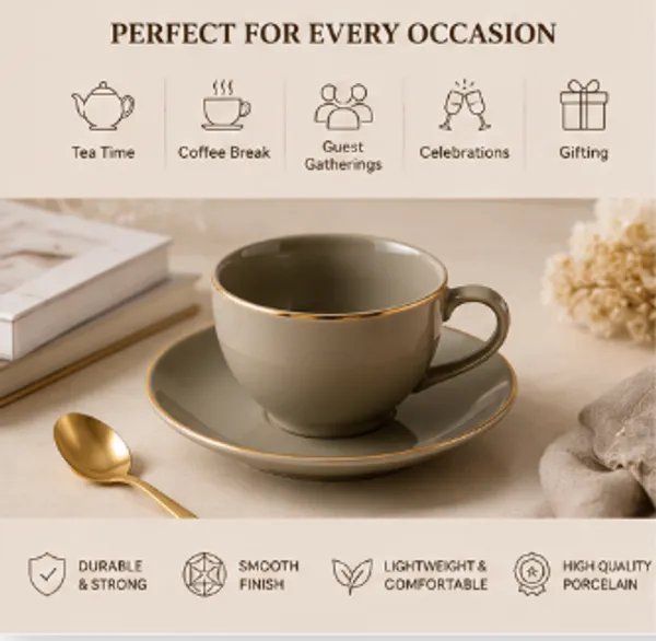 Premium_Grey_Porcelain_Tea_Cup_&_Saucer_Set_of_6,_Gold_Rim_Ceramic_Coffee_&_Tea_Cups,_Elegant_Modern_Drinkware_for_Home,_Office,_Café,_Afternoon_Tea,_Housewarming,_Wedding_&_Gif