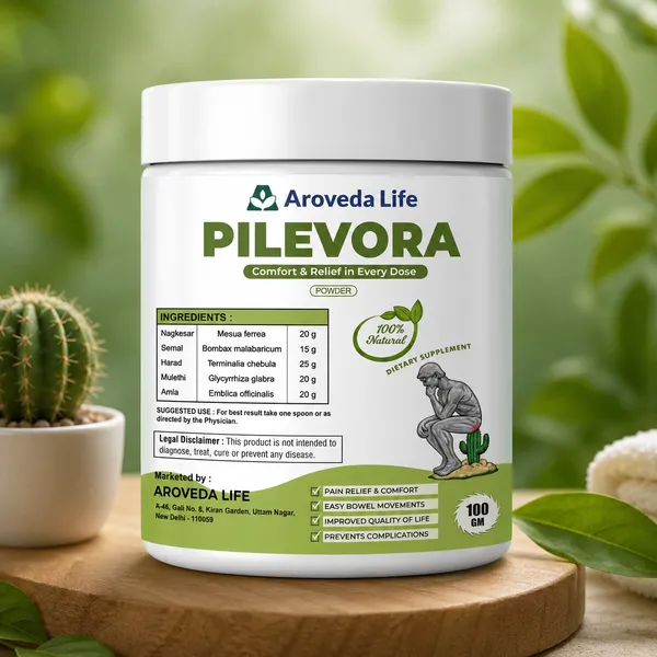 Piles_Hemorrhoids_Pilevora_Powder