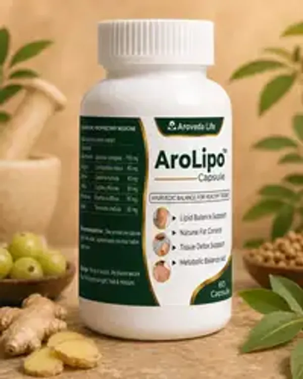 Arolipo™_Capsule_|_Ayurvedic_Lipid_Balance_&_Metabolic_Support_|_60_Capsules