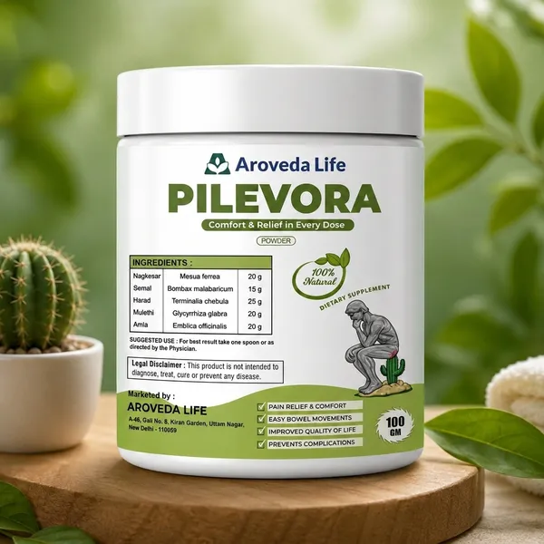 Piles_Hemorrhoids_Pilevora_Powder