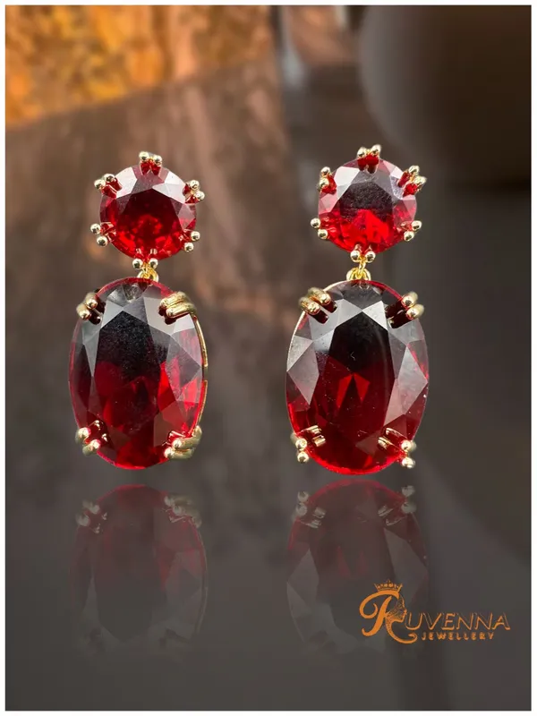 Eterna_Loop_Earrings_Ruby_Red