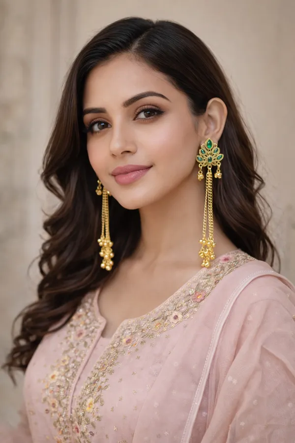 Kashmiri_Earrings_Green