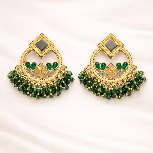 Chandbali_Earrings_Green