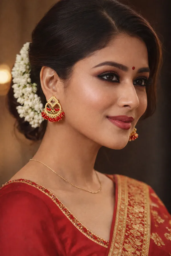Chandbali_Earrings_Red