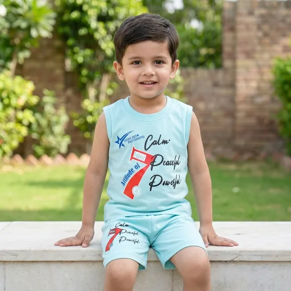 Sky_Blue_Cotton_Sleeveless_Graphic_T-Shirt_And_Shorts_For_Boys