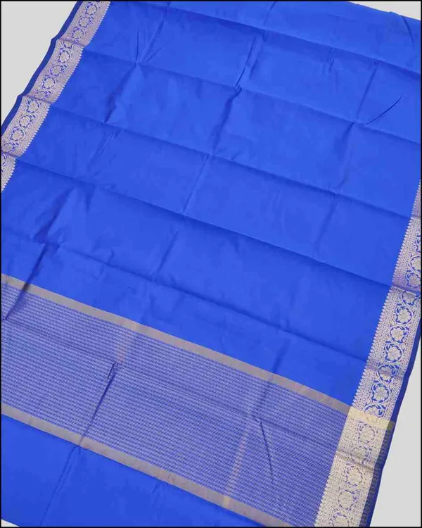 Blue_Banarasi_Soft_Silk_Saree_For_Women