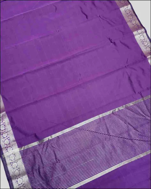 Purple_Banarasi_Soft_Silk_Saree_For_Women