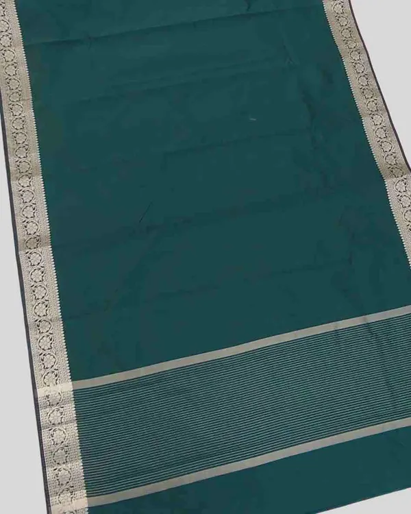 Green_Banarasi_Soft_Silk_Saree_For_Women