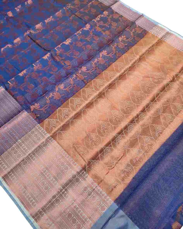 Blue_Banarasi_Silk_Saree_For_Women