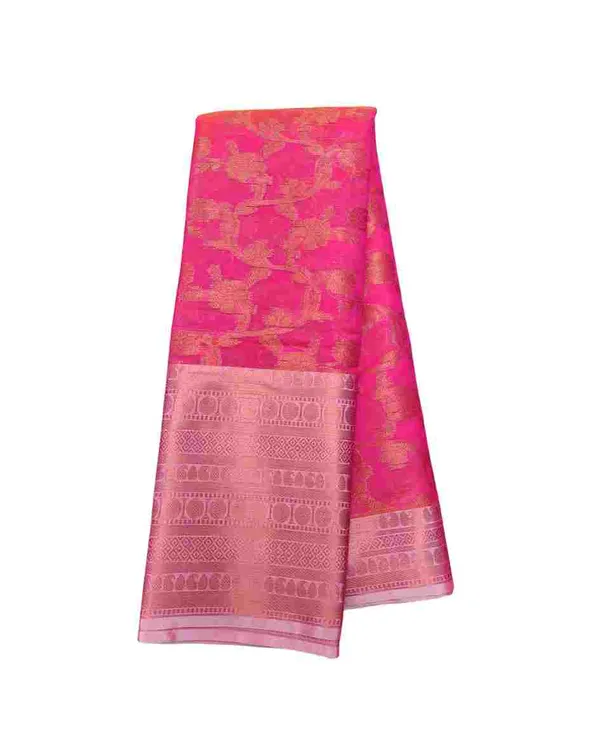 Pink_Banarasi_Silk_Saree_For_Women