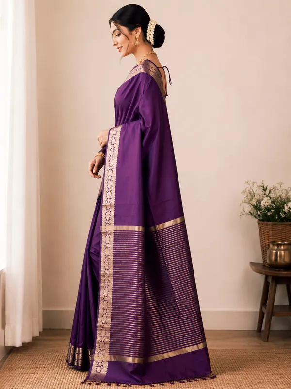 Banarasi_Soft_Silk_Pure_Zari_Border_saree
