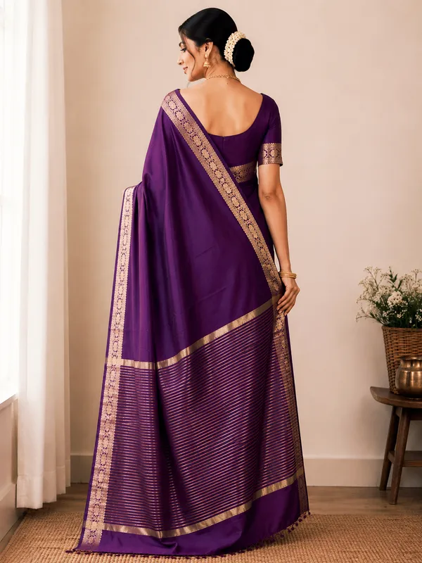 Banarasi_Soft_Silk_Pure_Zari_Border_saree