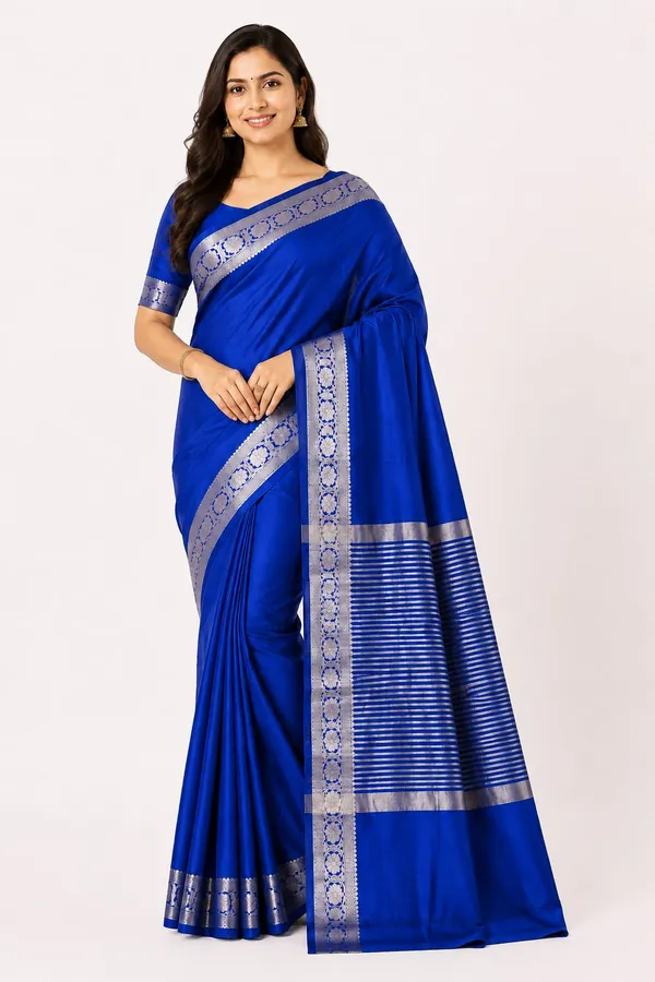 Banarsi_Puri_Zari_silk_border_saree