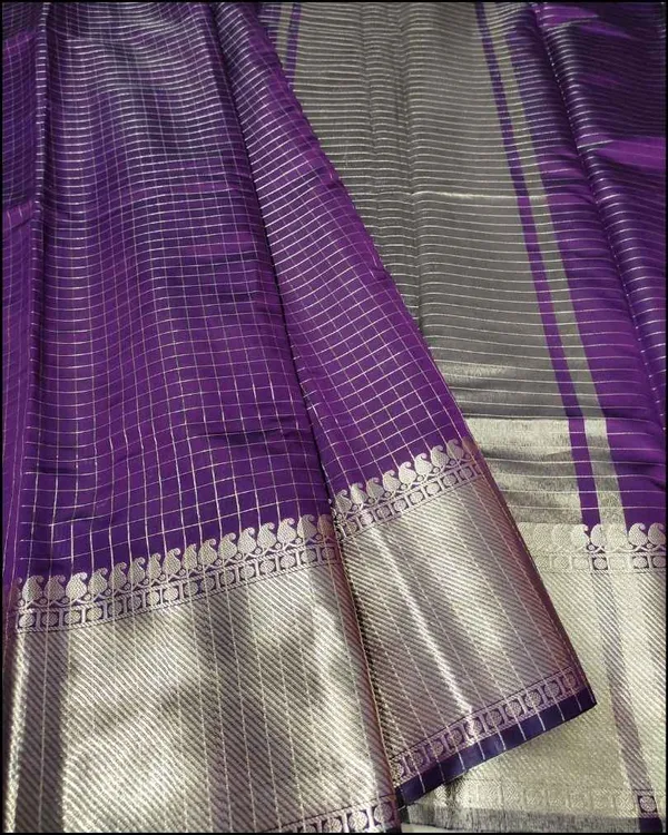 Purple_Banarasi_Soft_Silk_Saree_For_Women