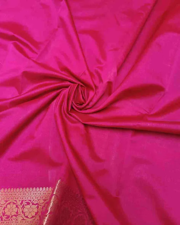 Pink_Banarasi_Soft_Silk_Saree_For_Women