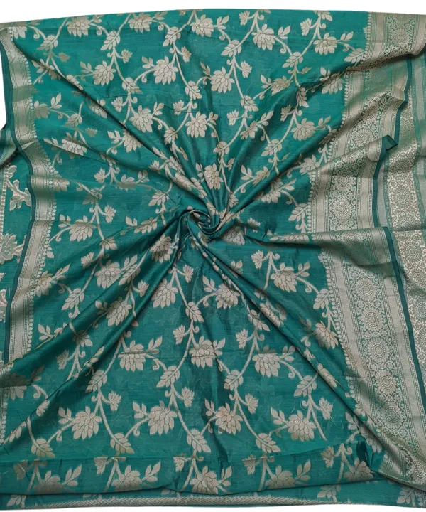 Green_Cotton_Saree_For_Women