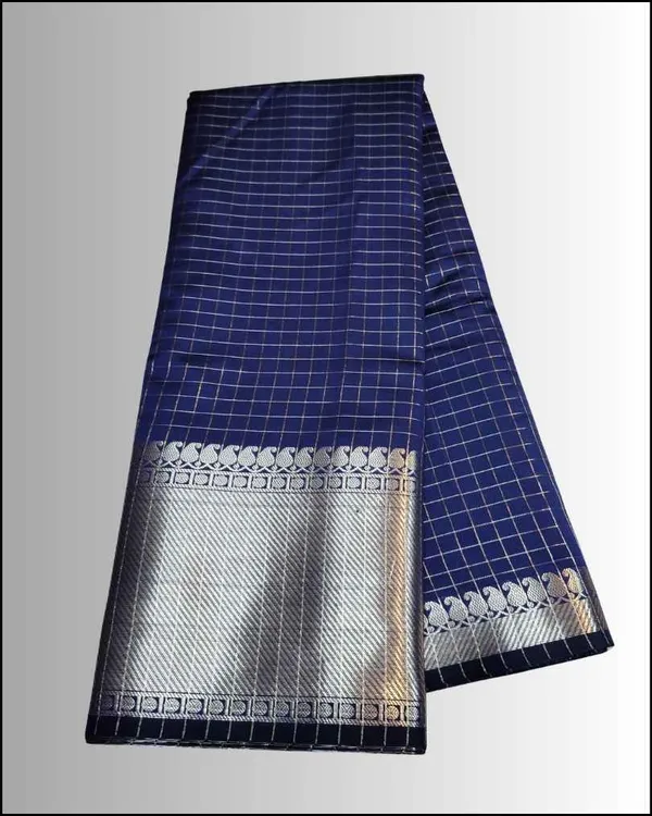 Blue_Soft_Silk_Saree_For_Women