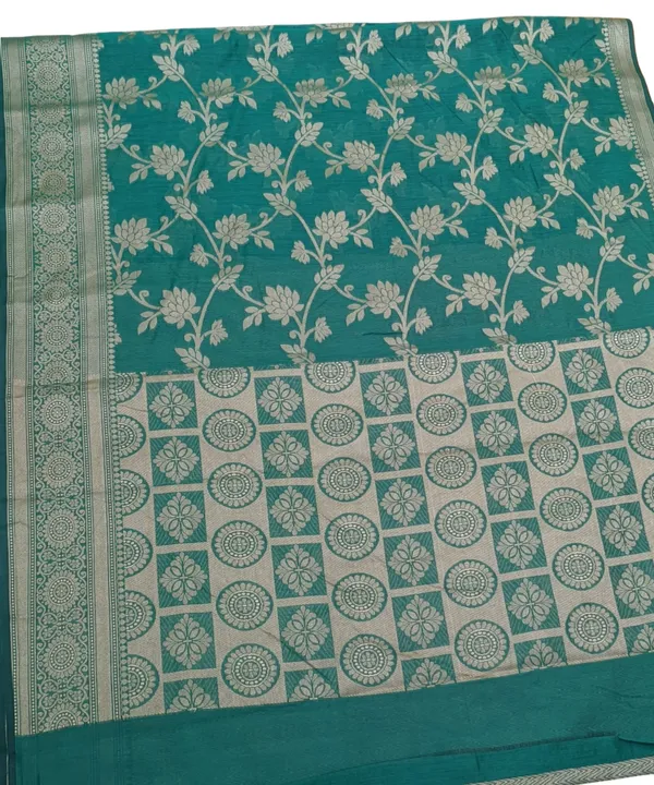 Green_Cotton_Saree_For_Women